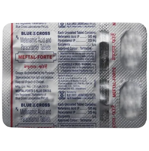 meftal forte tablet 10's